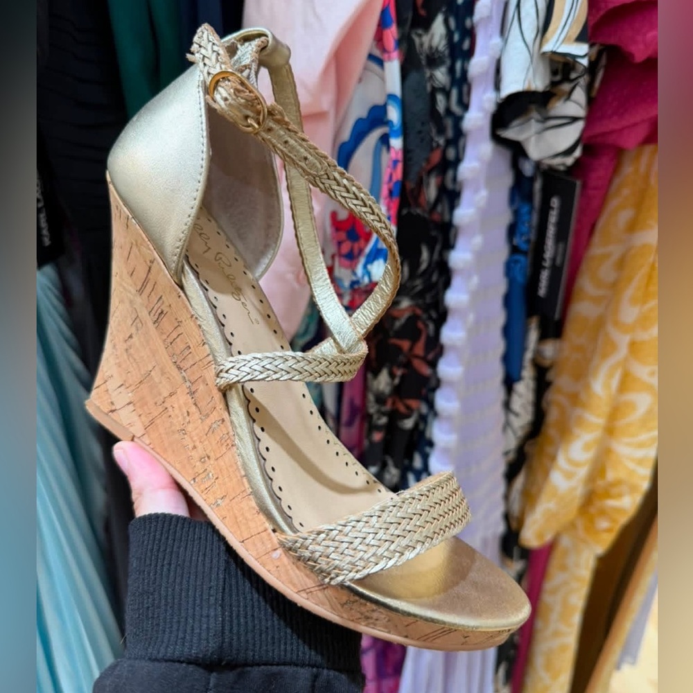 Lilly Pulitzer Champagne Size 7 Shoes